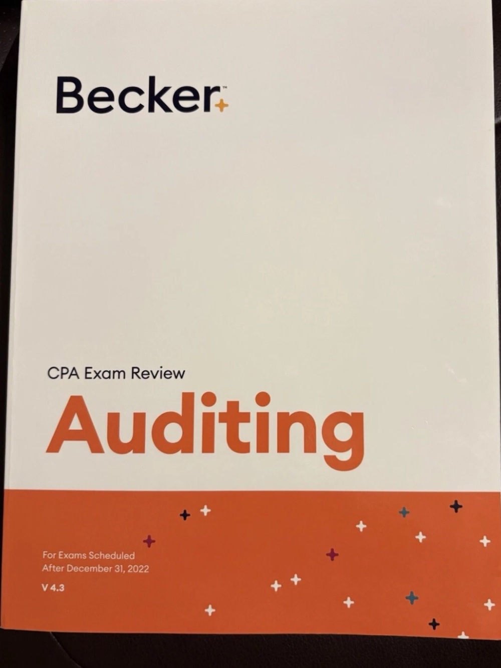 Becker CPA Exam Review - Auditing
V4.3 - Near Mint
